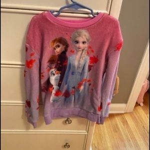 Girls Frozen Sweater - Size: 6/6X - Very good condition